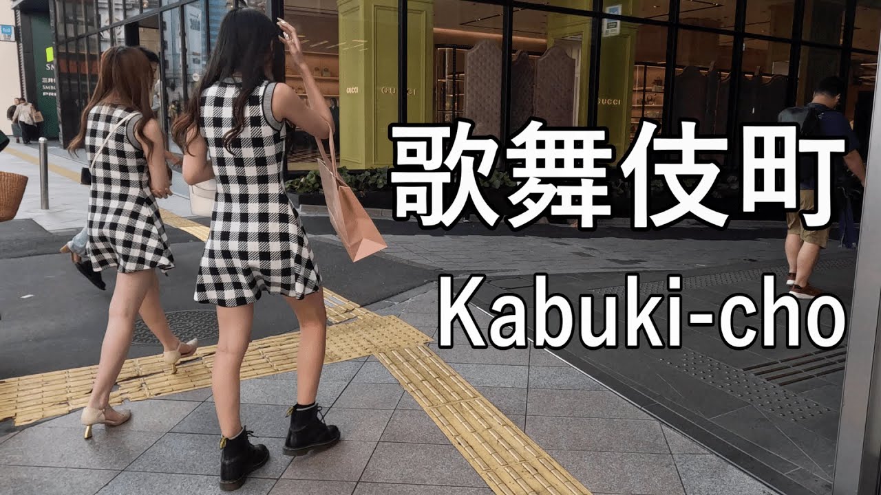 【4K】日本一の繁華街、歌舞伎町を散歩 Walking in KABUKI-CHO of Tokyo, busiest shopping district