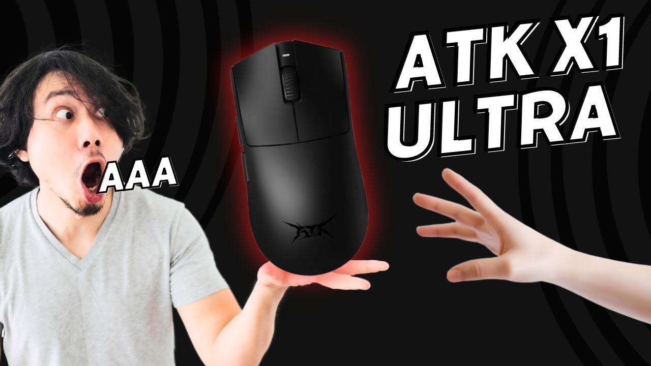 Самая удобная мышь ATK Blazing Sky X1 ULTRA | ОБЗОР