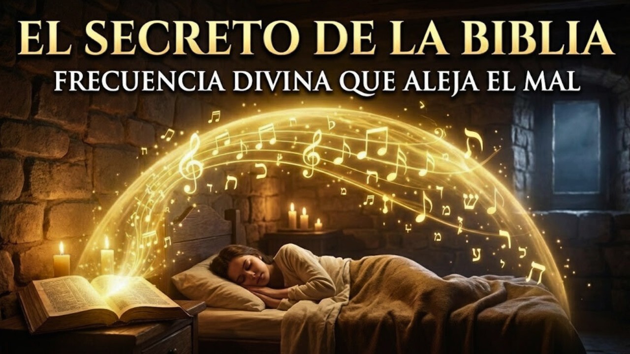 🕊️ EL SECRETO DE LA BIBLIA: Frecuencia Divina que Aleja el Mal y Vence el Insomnio Inmediatamente