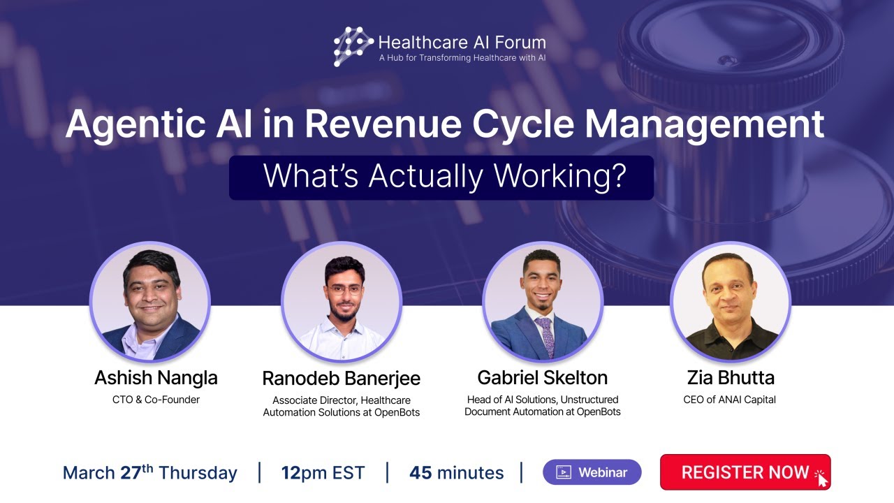 Agentic AI in Revenue Cycle Management: What’s Actually Working? #health #healthworkers #ai