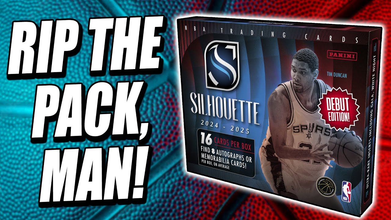 RIP THE PACK, MAN!! | 2024-25 Panini Silhouette NBA Hobby Box Review