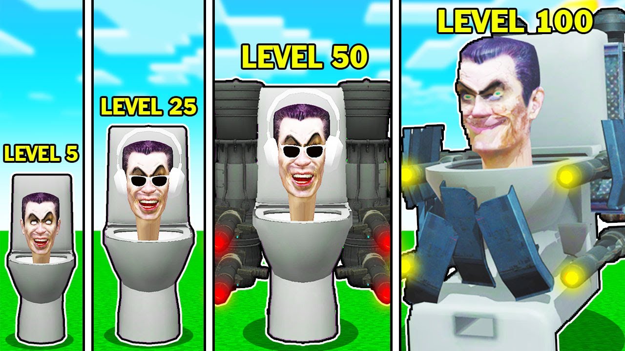 TITAN G-MAN SKIBIDI TUVALET GÜÇLENİYOR - ⚠️ Minecraft