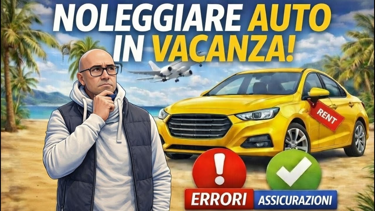 COME NOLEGGIARE UN AUTO IN VACANZA , QUALI ERRORI DA NON COMMETTERE, E QUALI ASSICURAZIONI SCEGLIERE