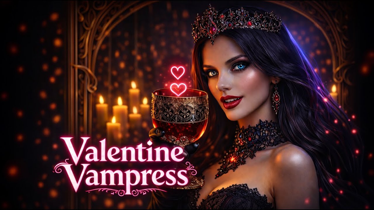 Valentine Vampress | Crimson Valentine — Epic Symphonic Gothic Metal (Cinematic 4K)