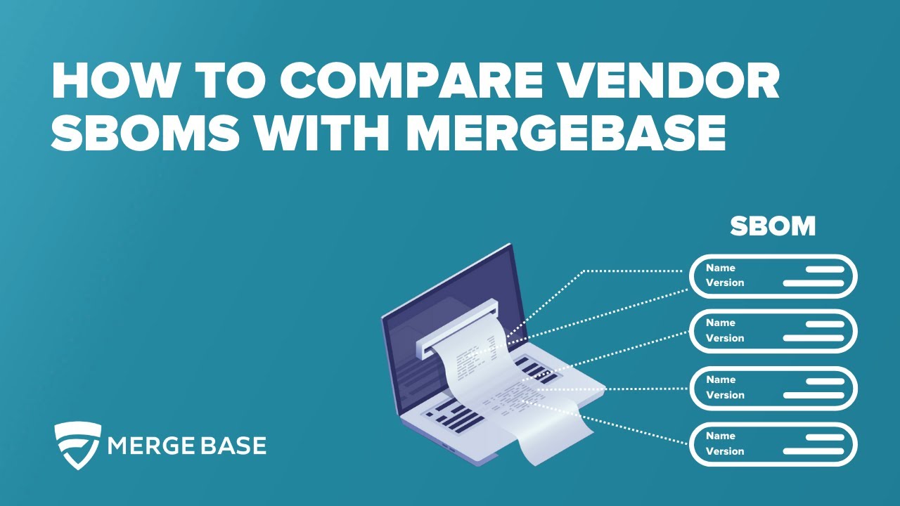 How to compare vendor SBOMs with MergeBase
