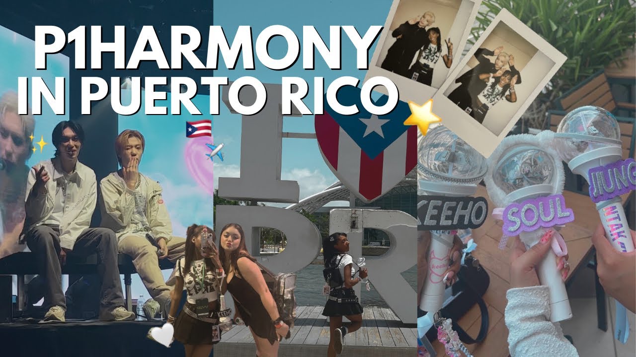 🇵🇷 p1harmony in san juan, pr - concert vlog