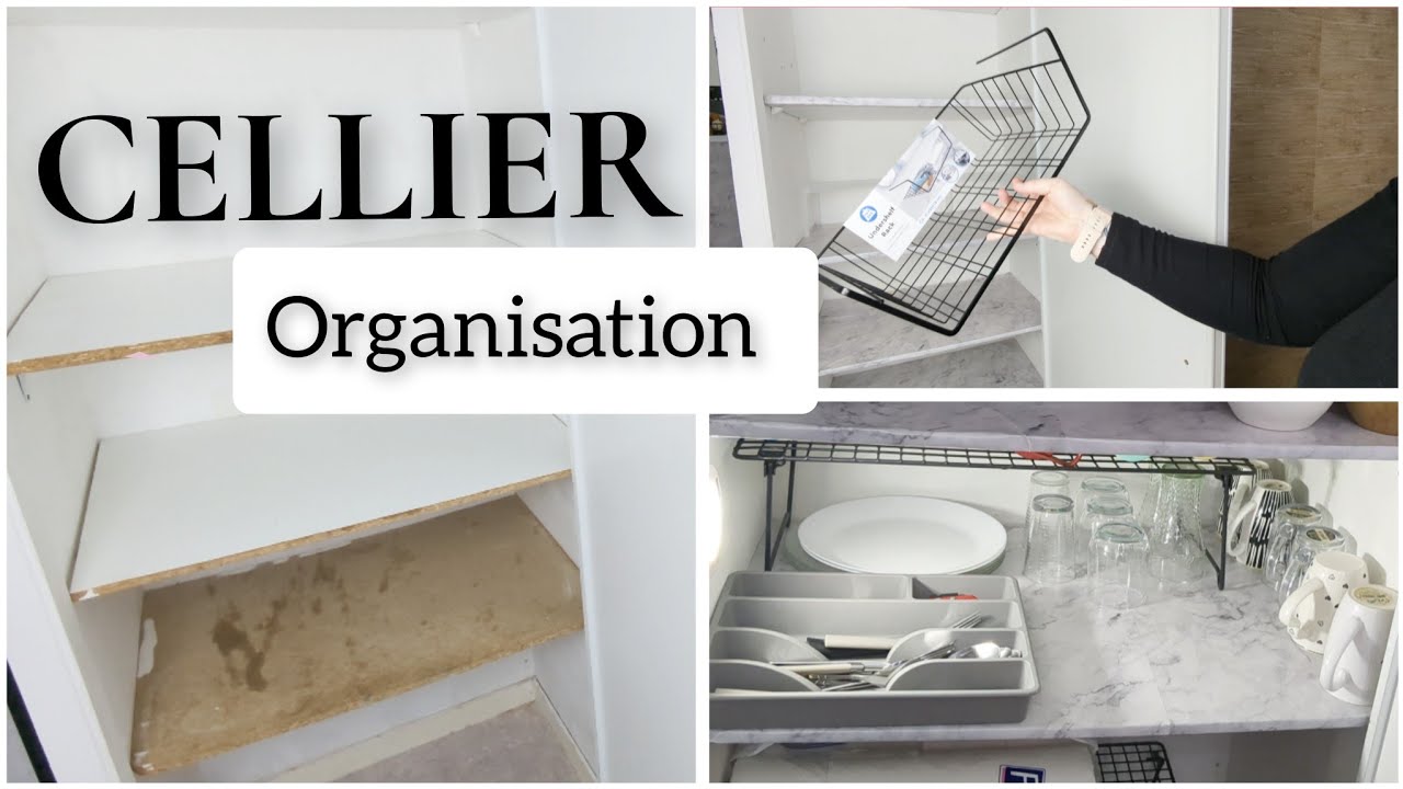 CELLIER | ORGANISATION & Rangement 🪄 GARDE MANGER PLACARD