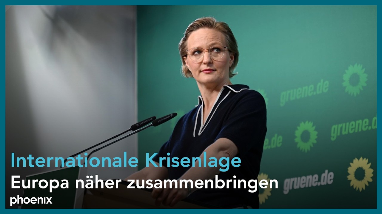 Parteipressekonferenz B'90/Gr&uuml;ne mit Franziska Brantner | 13.04.2026