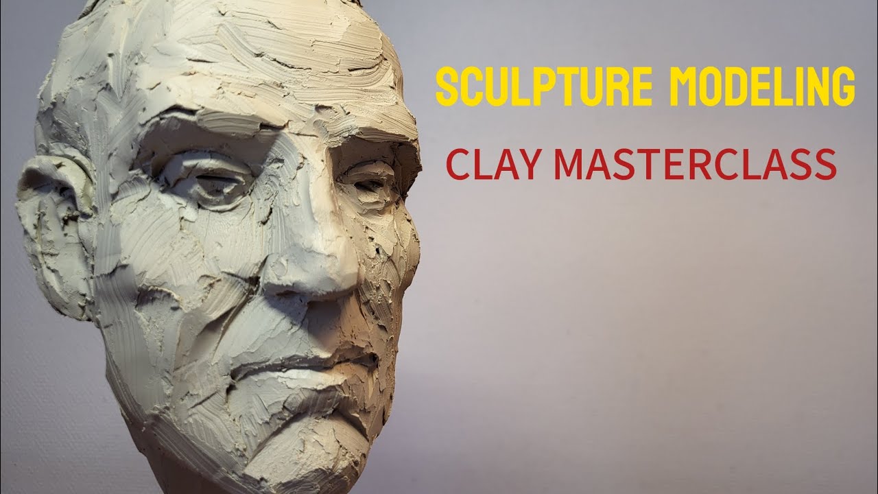 Clay Portrait Sculpture — Artistic Process