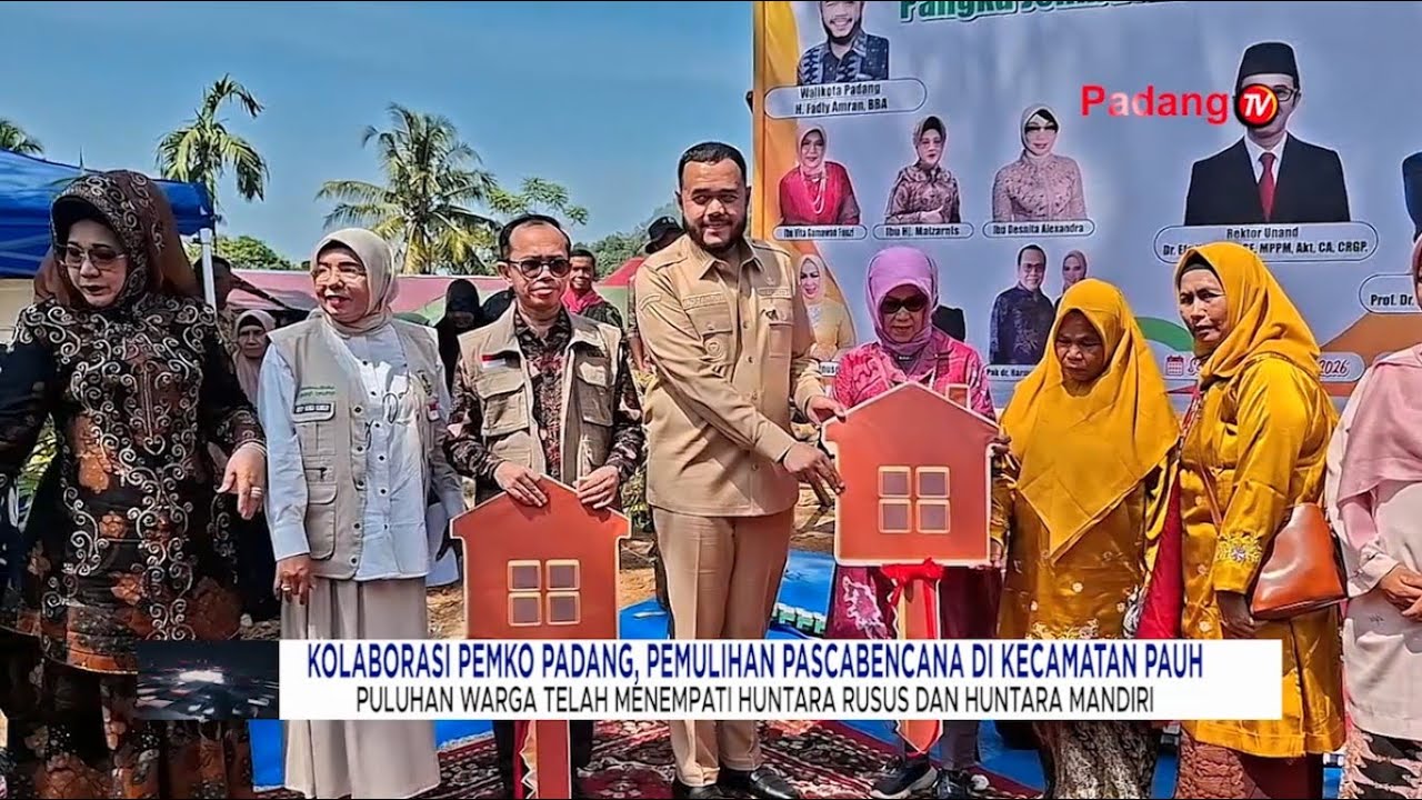 Kolaborasi Pemko Padang, Pemulihan Pascabencana Di Kecamatan Pauh