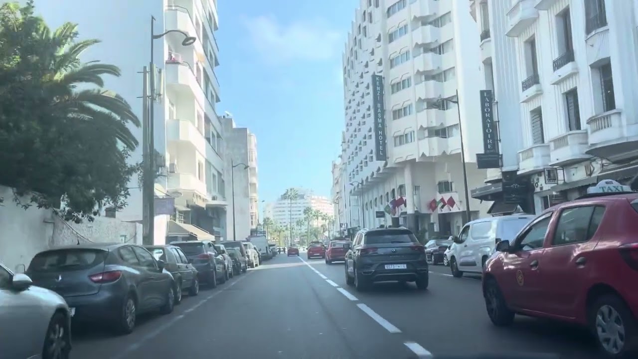 DRIVING IN CASABLANCA MOROCCO 2K25