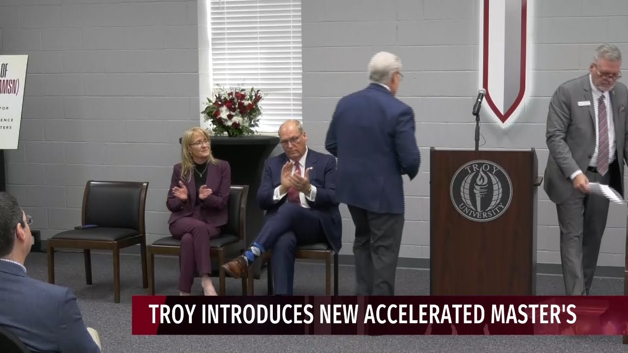 Accelerated Masters of Science in Nursing - TROY TrojanVision News