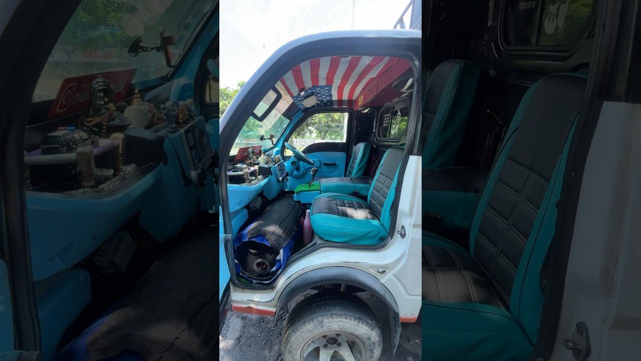 Tata Ace Cabin Modified 🩵 #viralvideo #modified #shorts #vlog #youtubeshorts #seatlovers