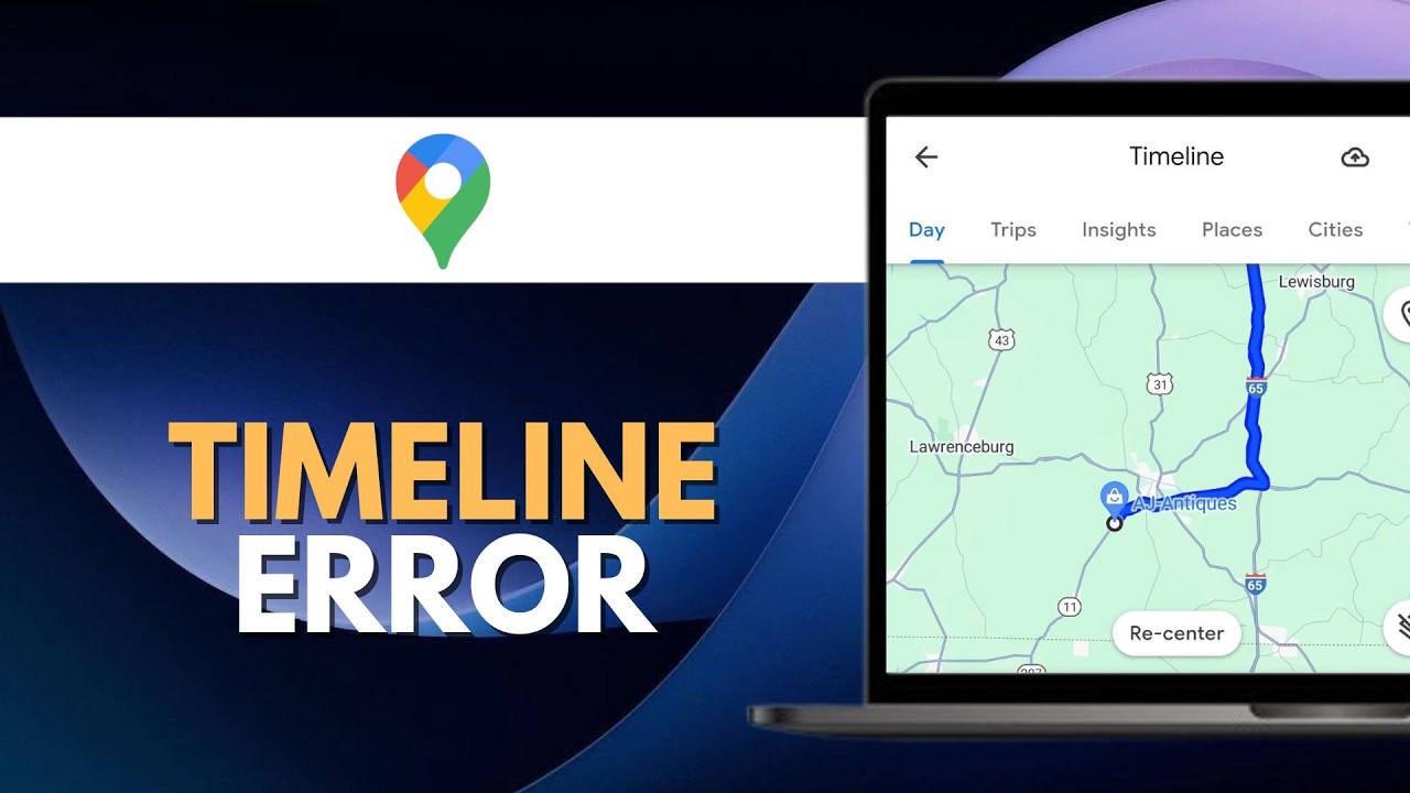 How To Fix Google Maps Timeline Not Working
