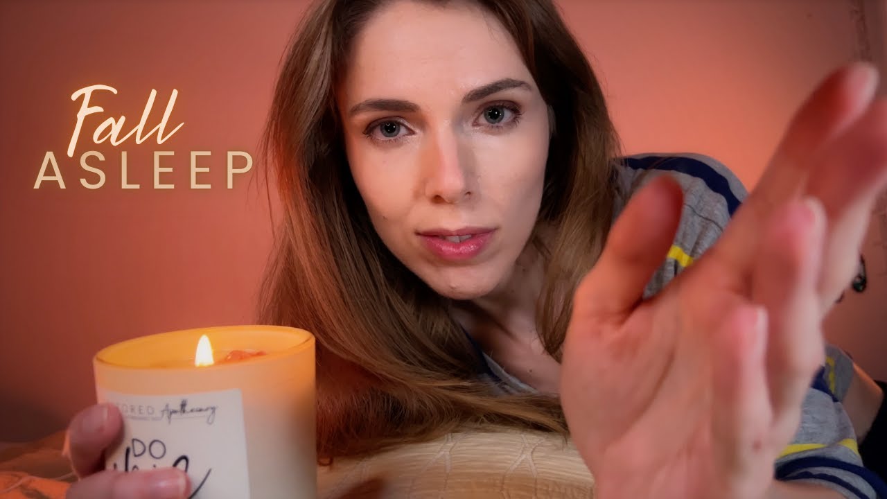 ASMR Cozy Guided Meditation for Sleep | Resting Under the Falling Leaves
