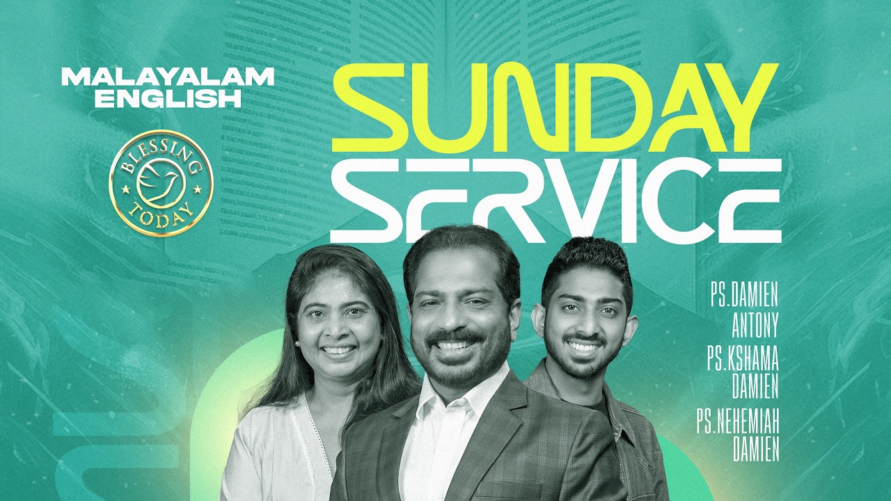 Sunday Service Malayalam - English (Bilingual) | Ps. Damien Antony & Family | 08 March 2026