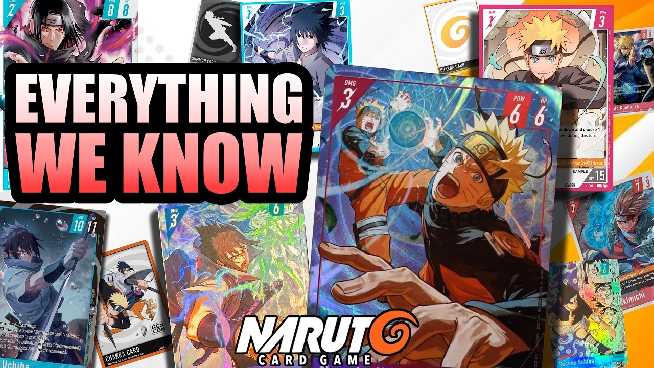 Bandais Next BIG Card Game! What Makes Naruto TCG Unique & Fun