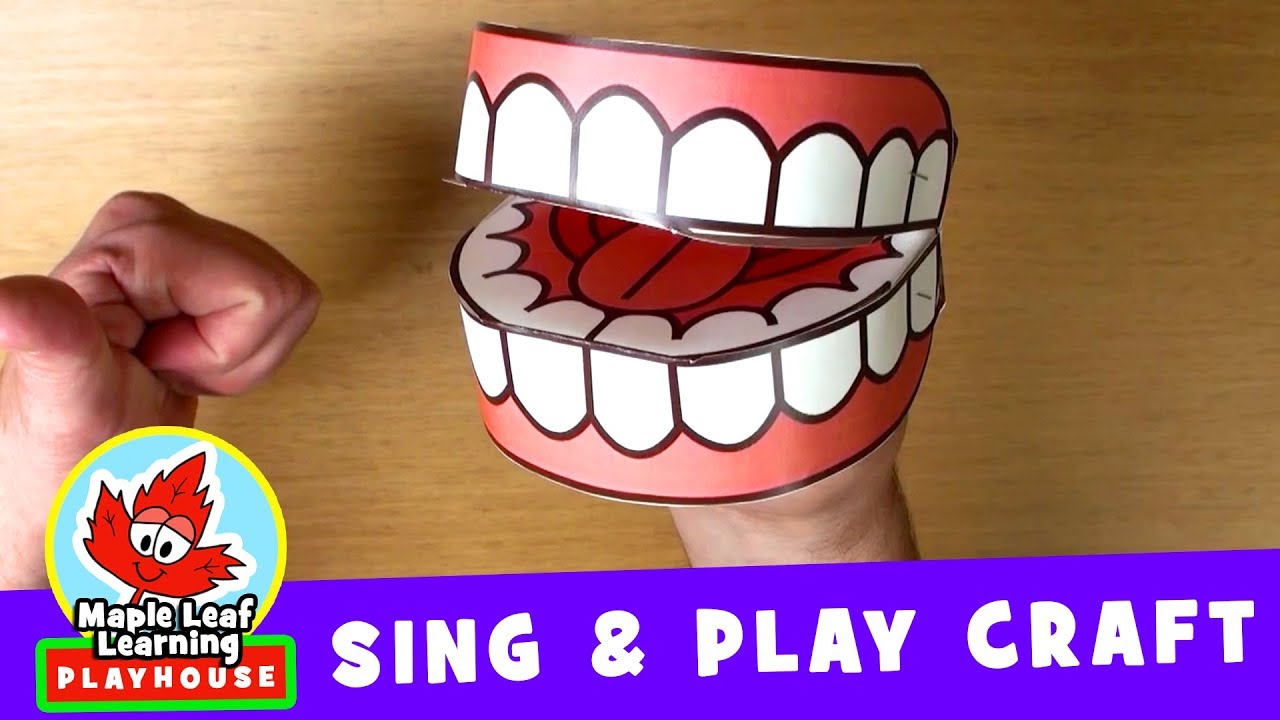 Brush Your Teeth | Sing and Play Craft | Maple Leaf Learning Playhouse