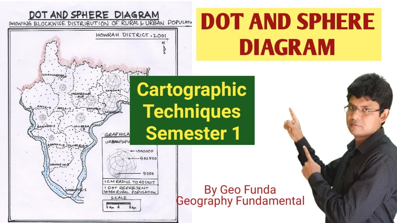 Dot and Sphere Diagram ll Cartographic Techniques ll Semester 1 ll By Geo Funda
