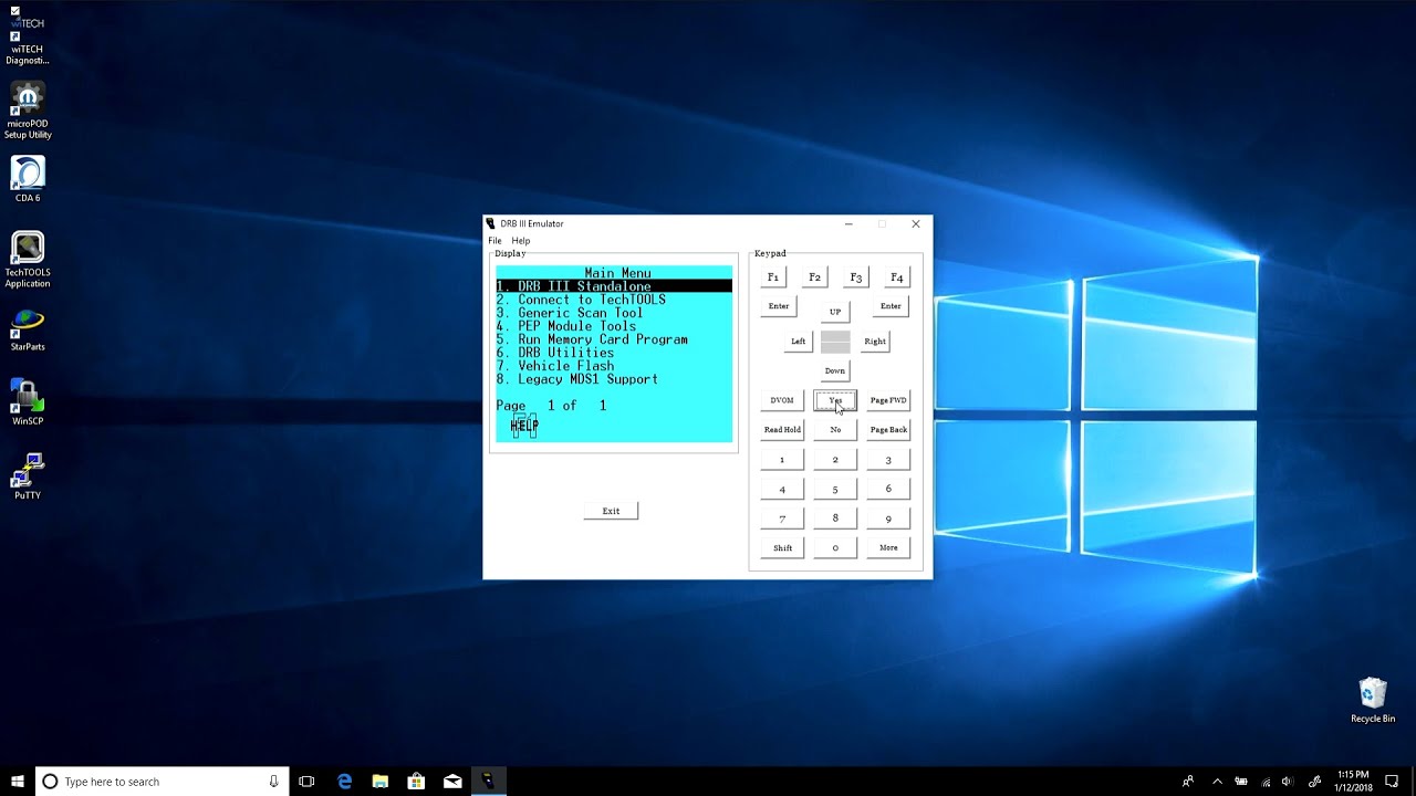How-to Flash with DRB III Emulator