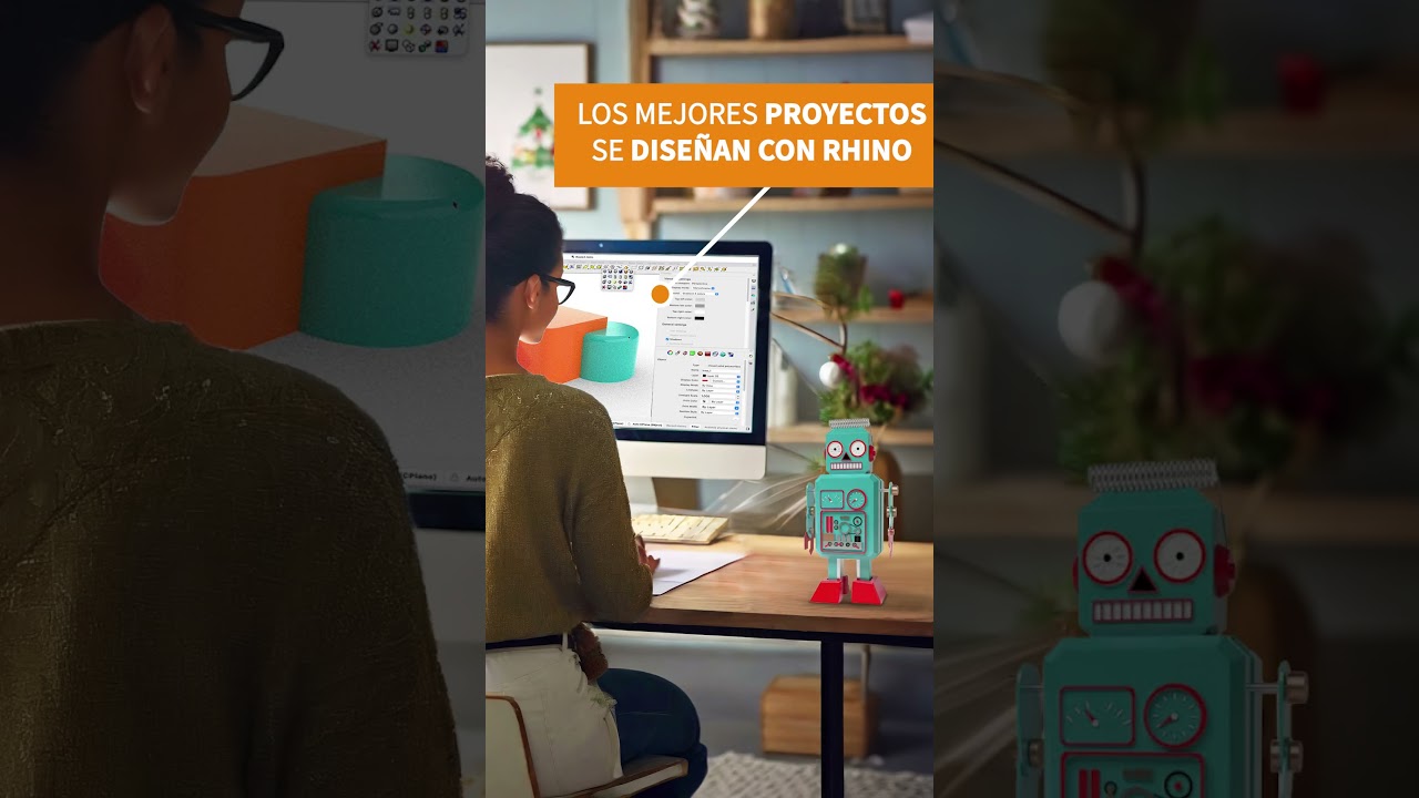 Los mejores proyectos se dise&ntilde;an con Rhinoceros🦏 #rhinoceros #rhino8 #rhino3d #icreatia #icreatia.es
