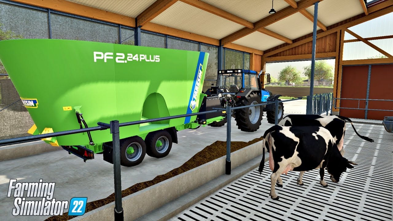 Produkcja TMR w Farming Simulator 22