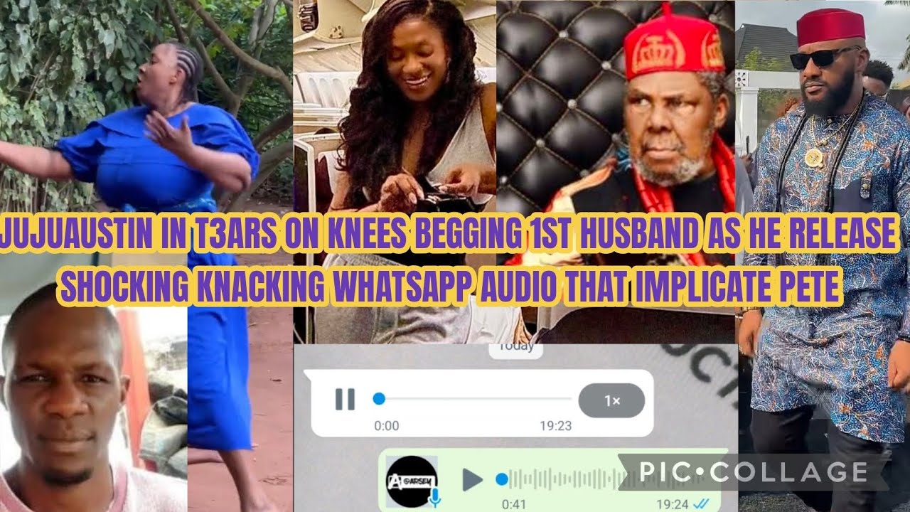 45MINS AGO JUJUAUSTIN IN T3ARS ON KNEES BEGGING 1ST HUSBAND AS HE RELEASE SH0CKING KNACKING AUDIO 