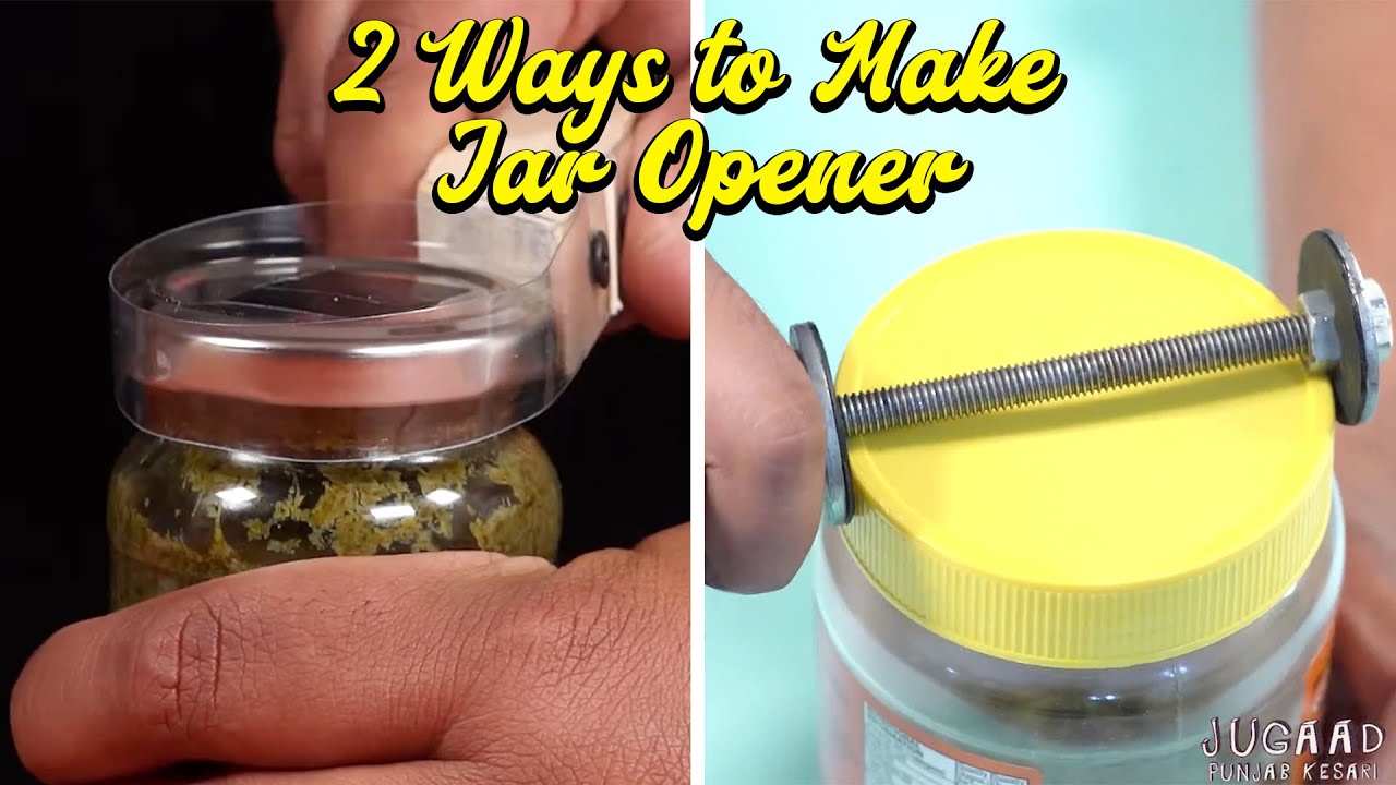 2 Ways to Make Jar Opener