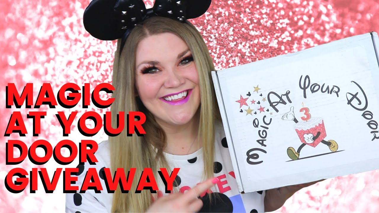 Magic At Your Door DISNEY Unboxing & Gold Box GIVEAWAY! 🎉🏰✨ *CLOSED*
