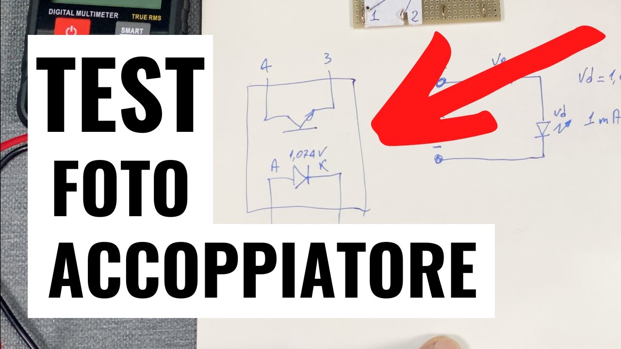 Come si controlla un fotoaccoppiatore