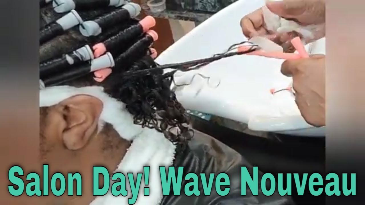 Salon day * Wave Nouveau + Hair Cut