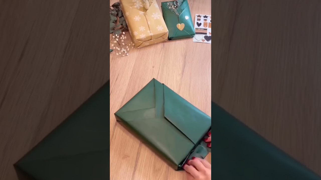 Gran IDEA creativa para envolver REGALOS en NAVIDAD! 
