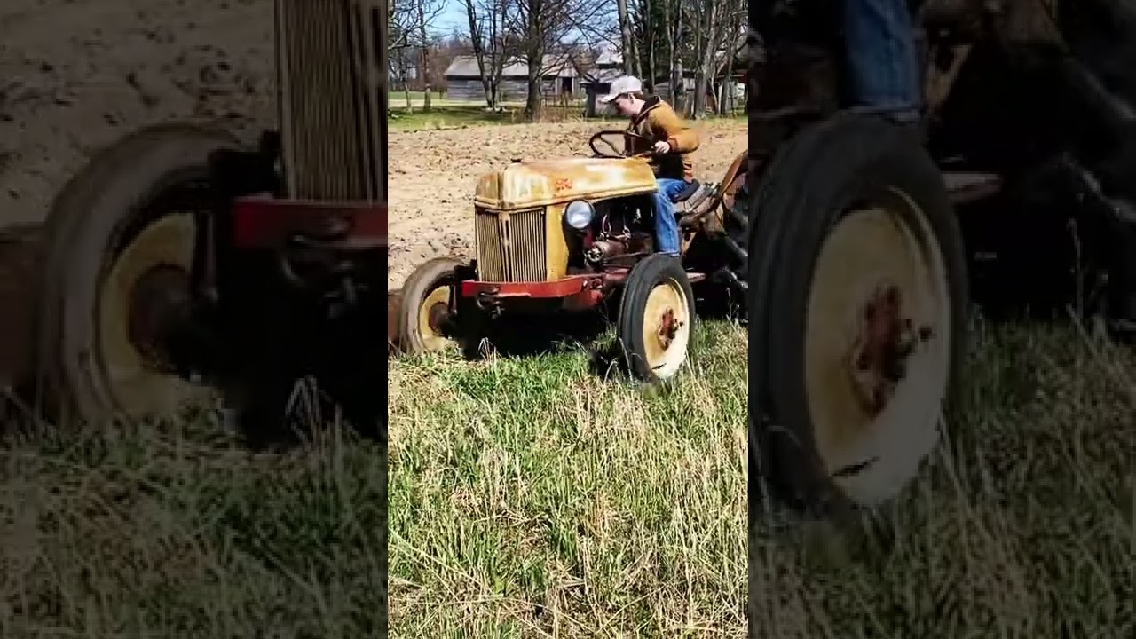 Plowing with a ford 8N
