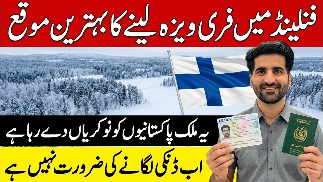 Finland 🇫🇮 Free Work Visa Jobs 2026  | Apply Online Without Agent | Easy Travel Guide #advice #easy 