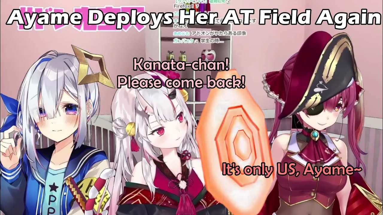 Ayame Deploys Her AT Field Again At Marine【Hololive English Sub】