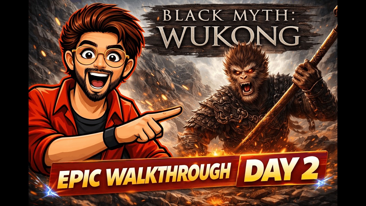 Black Myth Wukong Walkthrough Part 2 |🤍#nitroplaysbad
