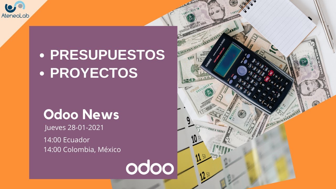 Odoo News - Presupuestos y Proyectos con Odoo 14 Enterprise