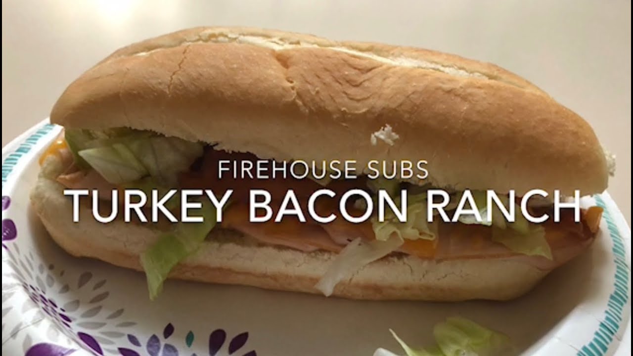 Turkey Bacon Ranch Subs - Inspired By Firehouse Subs