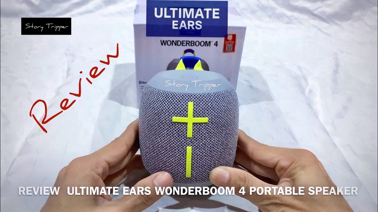 รีวิว Review ULTIMATE EARS WONDERBOOM 4 Portable Speaker