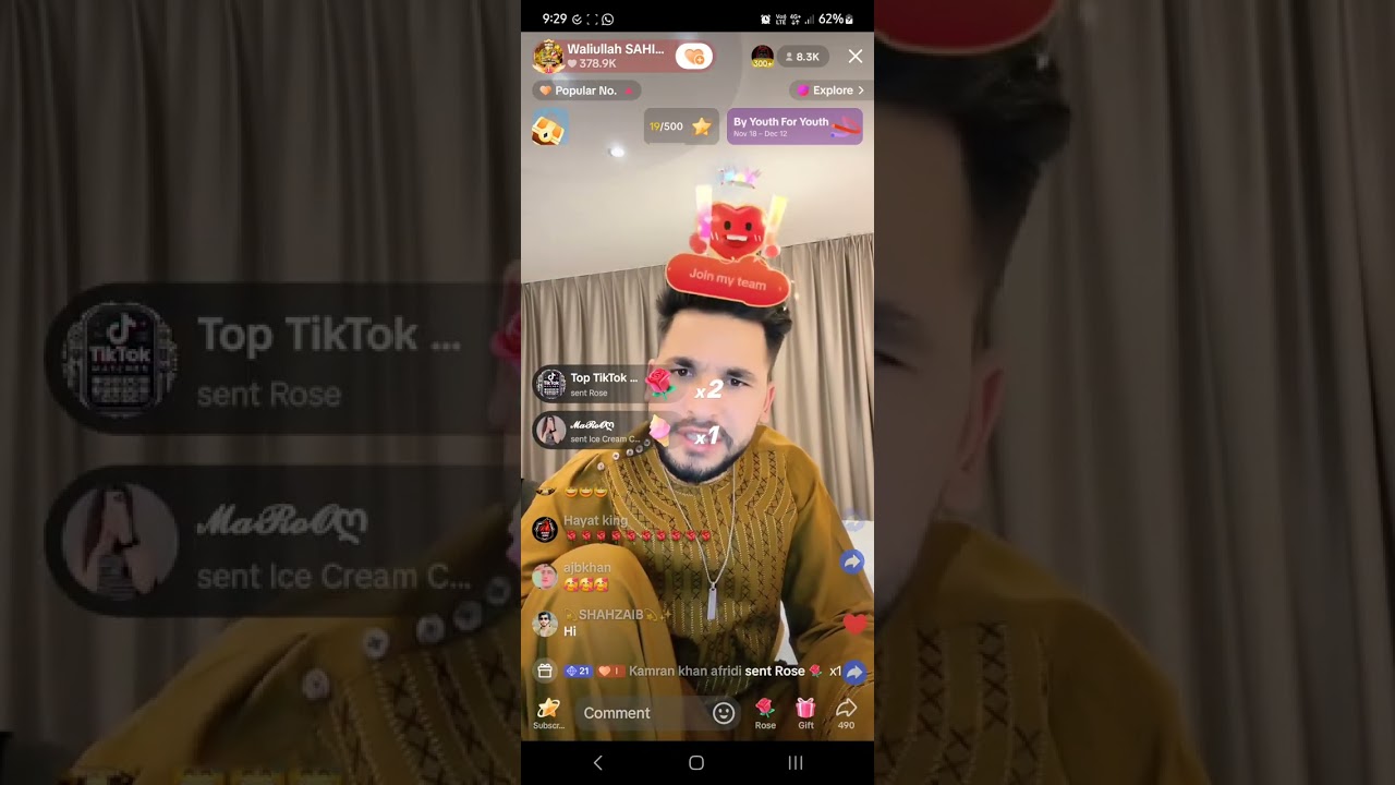 waliullah new tiktok live Nov 26 2024 #waliullahlive #waliullahfans