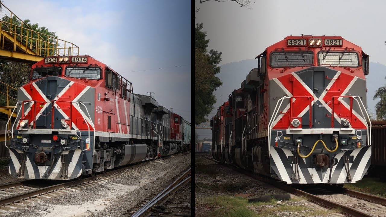 Asi es como un tren al norte sale de Orizaba con una maquina fallada 🚂‼️