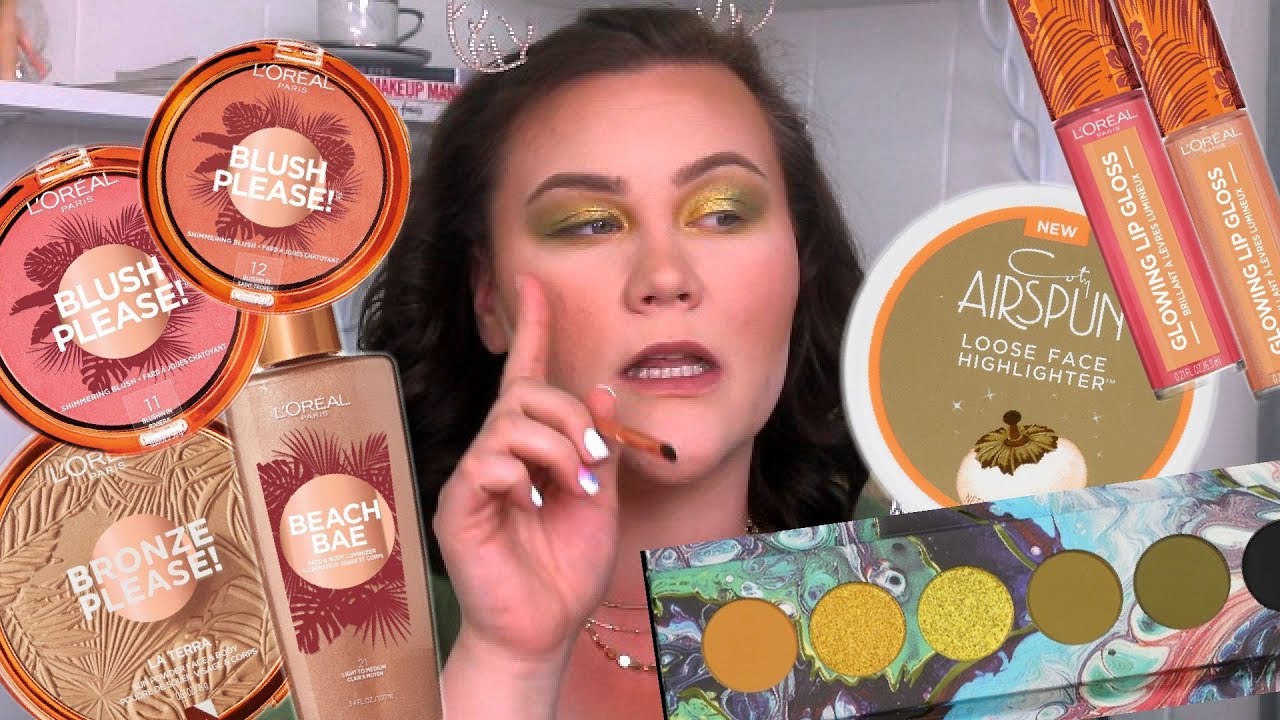 NEW MAKEUP- LOREAL, AIRSPUN & KALEIDOS!