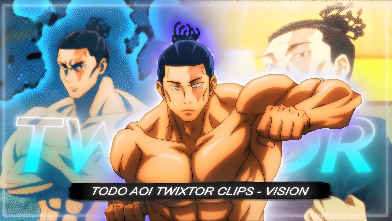 Todo Aoi Twixtor Clips | 4K Quality | Jujutsu Kaisen
