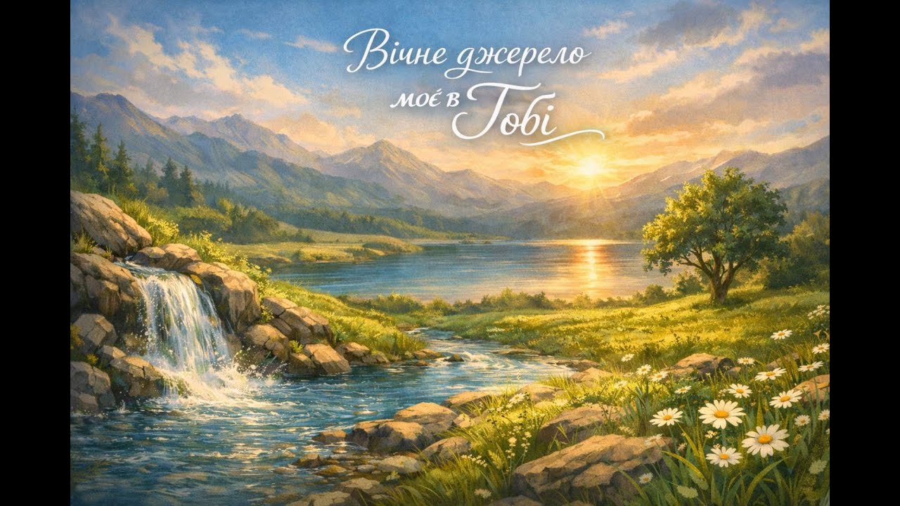 Вічне джерело моє в Тобі. Не в словах щоденних молитов