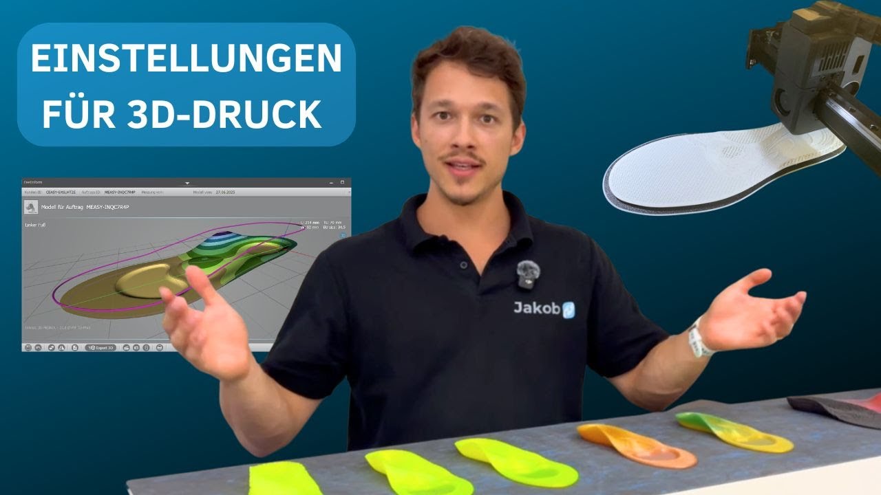 Individuelle Einlagen aus dem 3D-Drucker – Die 3 grundlegenden Einstellungen im Feetinform Modeller