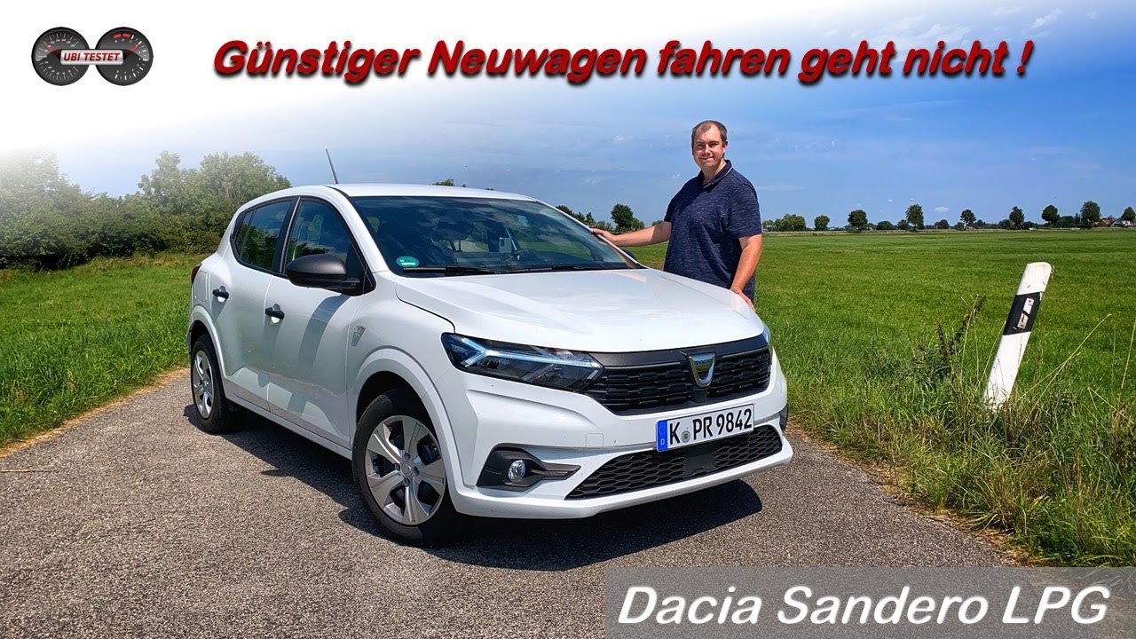 2021 Dacia Sandero TCe 100 ECO-G Essential - Günstiger geht Neuwagen nicht! | Test - Verbrauch LPG