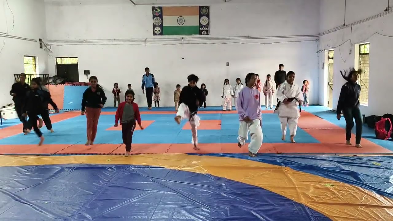 Running exercise for warm up 