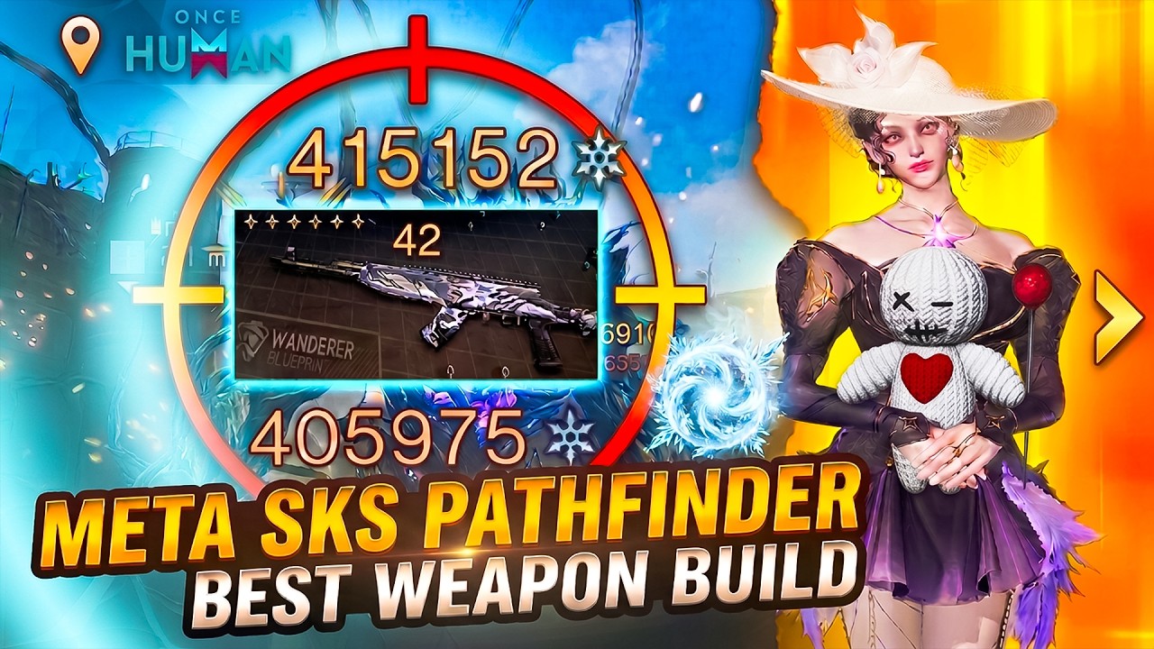 HUGE FIX DAMAGE META SKS PATHFINDER NIGHTMARE🥶BEST BUILD GUIDE- ONCE HUMAN