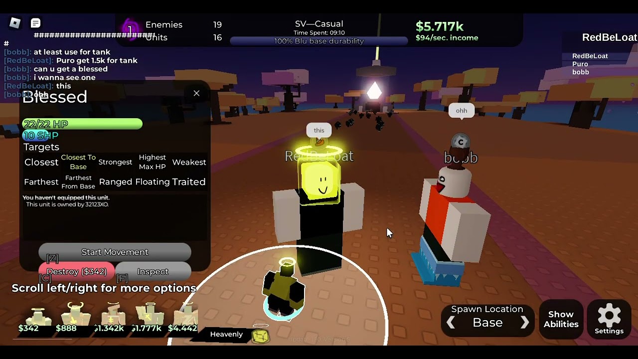 world tower defense Casual mode but Master Army