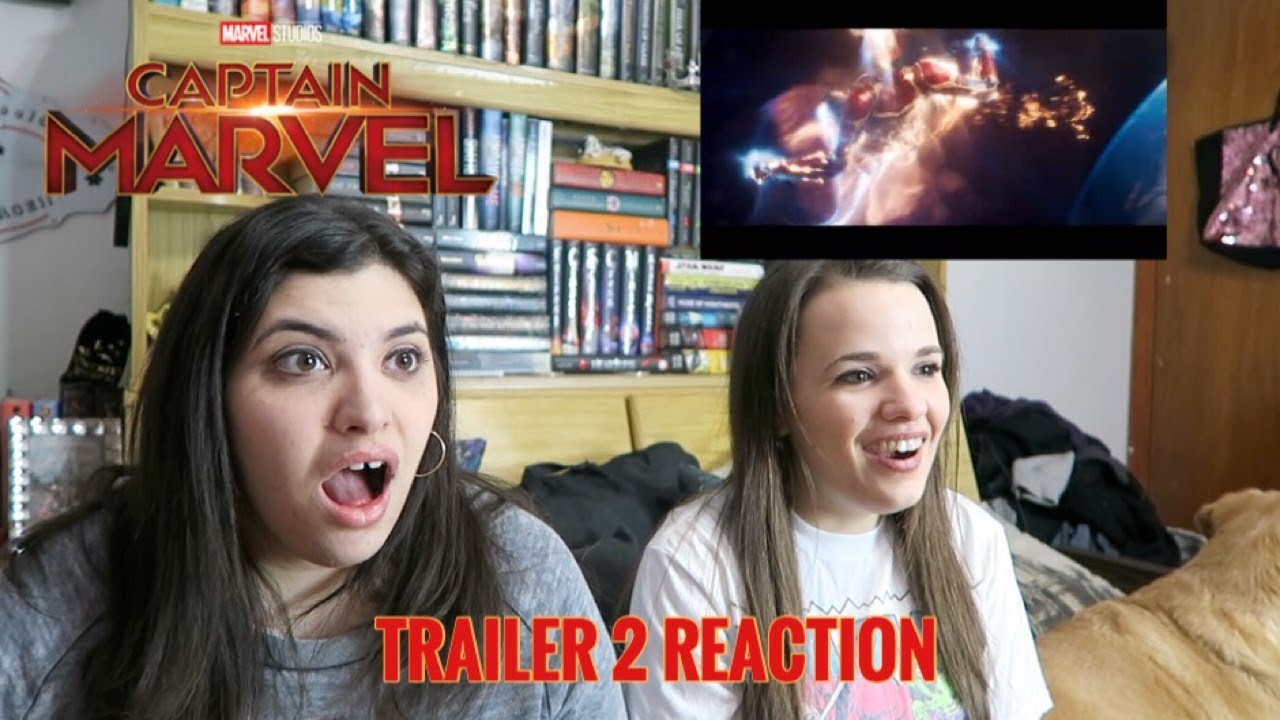 CAPTAIN MARVEL TRAILER 2 REACTION